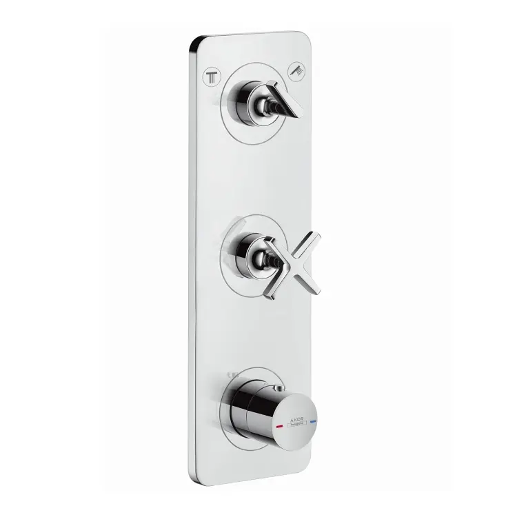 Axor Citterio E - termostata modulis 2 patērētājiem, hroms 36703000