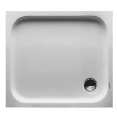 Duravit D-Code - dušas paliktnis 90x80 cm, alpinbalts 720105000000000
