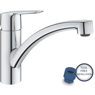 Grohe QuickFix Start - virtuves izlietnes vienas sviras maisītājs, hroms 30530002