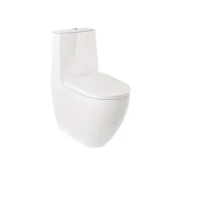 Kludi Resa D - WC kombinētā bļoda, apakšējais izvads, Rimless, SpiralFlush, balts spīdīgs 24WCB0643