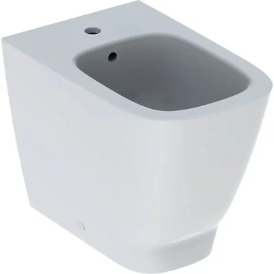 Geberit Smyle Square - stāvbide ar pārplūdi, balta 500.841.00.1