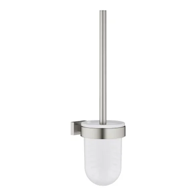 Grohe Essentials Cube - tualetes birstes komplekts, SuperSteel 40513DC1