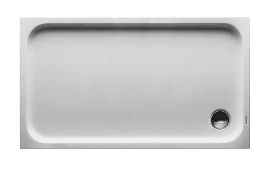 Duravit D-Code - dušas paliktnis 130x75 cm, Alpu balts 720098000000000