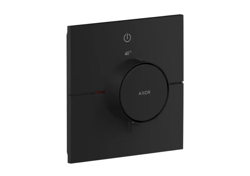 Axor ShowerSelect ID - zemapmetuma termostata maisītājs, matēti melns 36757670