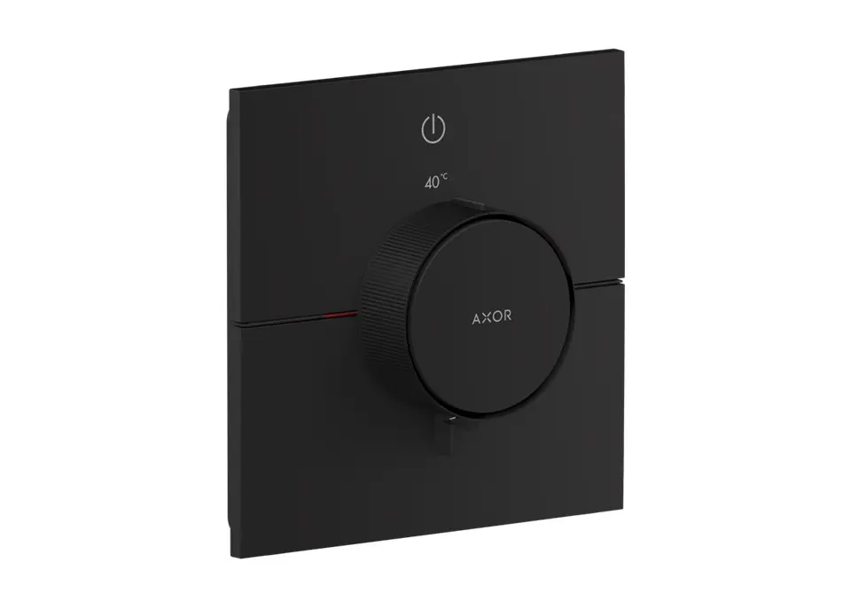 Axor ShowerSelect ID - zemapmetuma termostata maisītājs, matēti melns 36757670