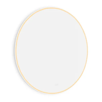 Nimco - spogulis ar LED apgaismojumu, diametrs 100 cm, divi skāriensensori, matēti balts ZPB 28004RVX-05