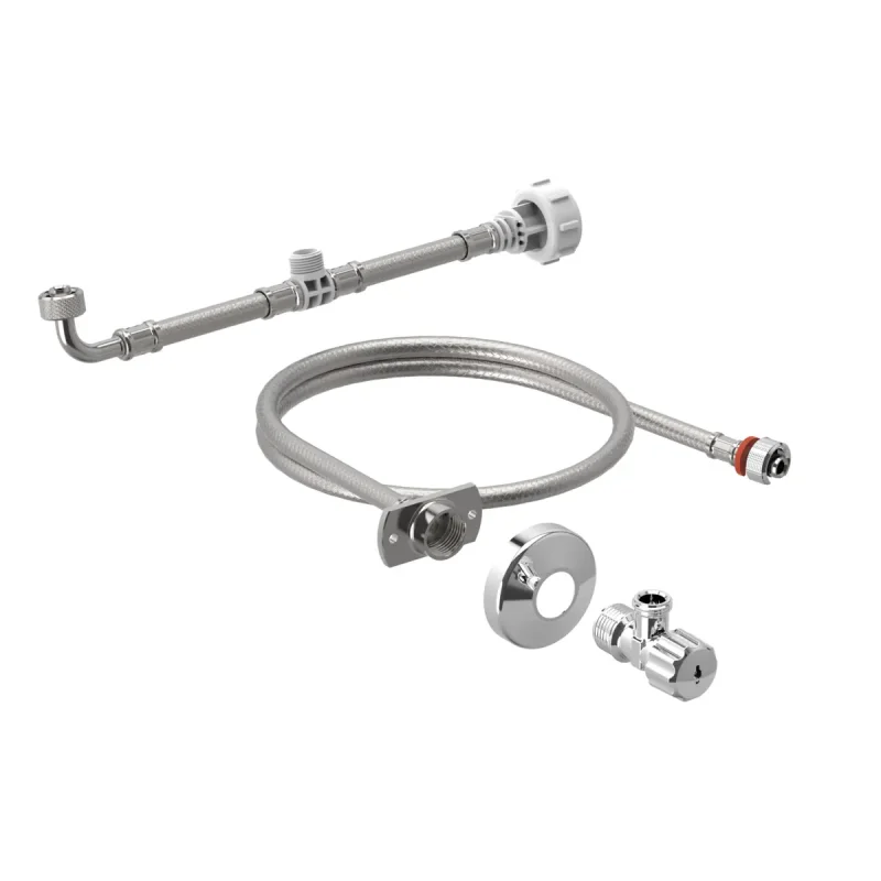 Geberit AquaClean - ūdens pieslēguma komplekts paredzēts UP skalošanas tvertnēm, 12/15 cm, paredzēts WC sēdekļiem Tuma 147.036.00.1