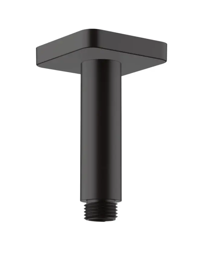 Hansgrohe Vernis Shape - griestu pieslēgums 10 cm, matēti melns 26406670