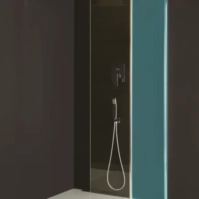 Polysan Modular Shower - fiksētā daļa MS2, 120 cm, labā puse, montāžai pie MS2 moduļa dušas sienas, caurspīdīgs stikls MS2B-120R