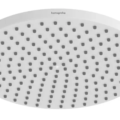 Hansgrohe Raindance S - galvas duša, diametrs 24 cm, EcoSmart, matēti balta 27624700
