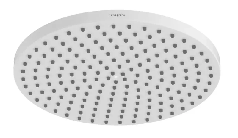 Hansgrohe Raindance S - galvas duša, diametrs 24 cm, EcoSmart, matēti balta 27624700
