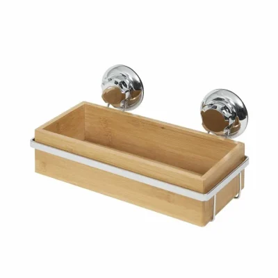 Compactor Bestlock - plaukts 28x15x13 cm, bambuss/hroms RAN5807