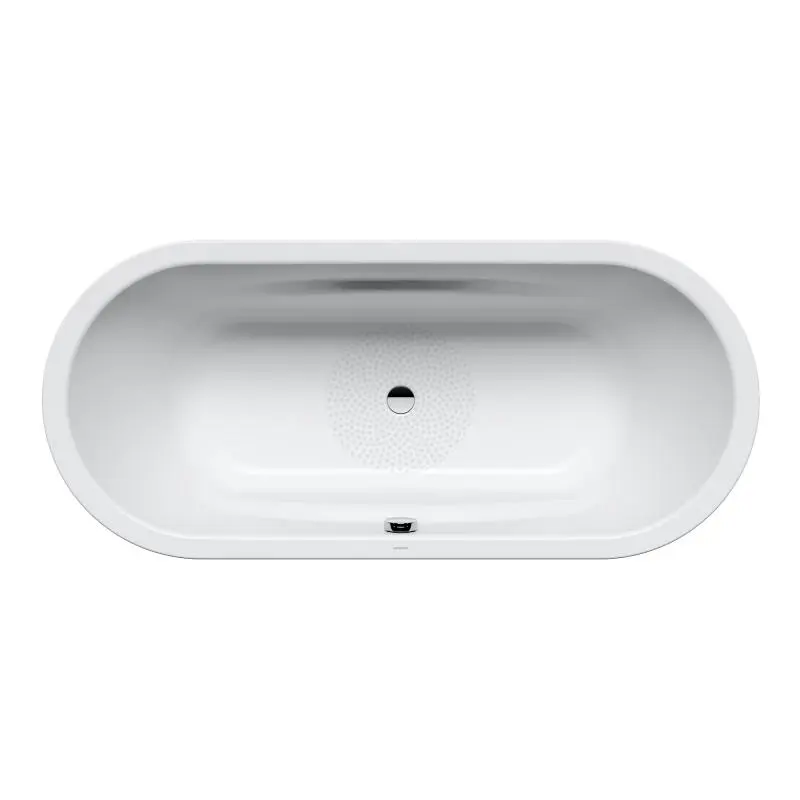 Kaldewei Ambiente - ovāla vanna Vaio Duo Oval 951, 180x80 cm, neslīdoša, balta 233130000001