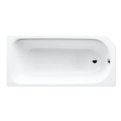 Kaldewei Advantage - Taisnstūra vanna Saniform V3 362-1, 160x70 cm, neslīdoša, pērļu efekts, balta 192330003001