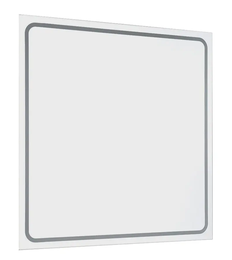 Sapho Gemini II - spogulis ar LED apgaismojumu 55x55 cm GM055