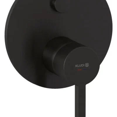 Kludi Nova Fonte - zemapmetuma maisītājs, 2 patērētājiem, Gunmetal birstēts 20759N215
