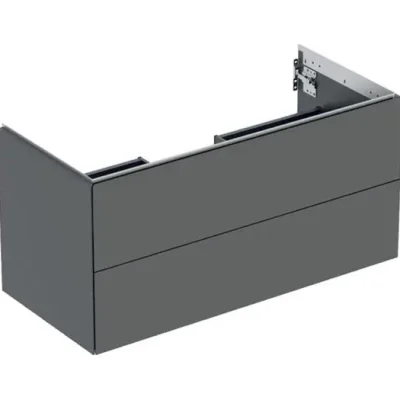 Geberit ONE - izlietnes skapītis, 104x50x47 cm, 2 atvilktnes, Lava 505.264.00.3