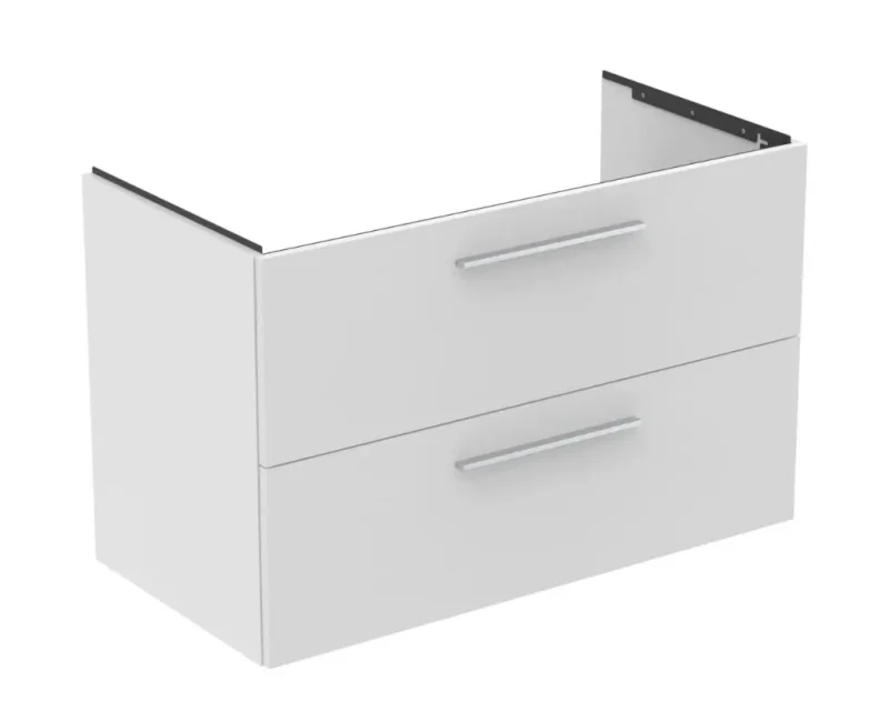 Ideal Standard i.Life B - izlietnes apakškabinets, 100x63x51 cm, 2 atvilktnes, pa kreisi, matēti balts T5584DU