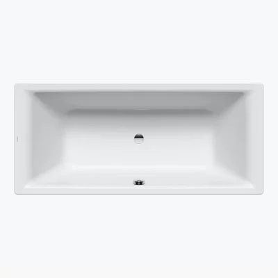 Kaldewei Ambiente - Taisnstūrveida vanna Puro Duo 664, 180x80 cm, pērļu efekts, balta 266400013001