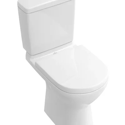 Villeroy & Boch O.novo - stāvošs dziļās skalošanas WC kombinācijai, vertikāls izvads, Alpu balts 56610101