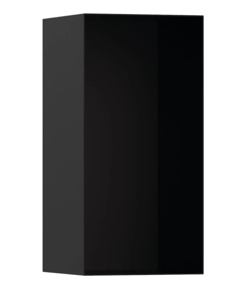 Hansgrohe XtraStoris Minimalistic - sienas niša, 30x15x14 cm, melns matēts 56076670