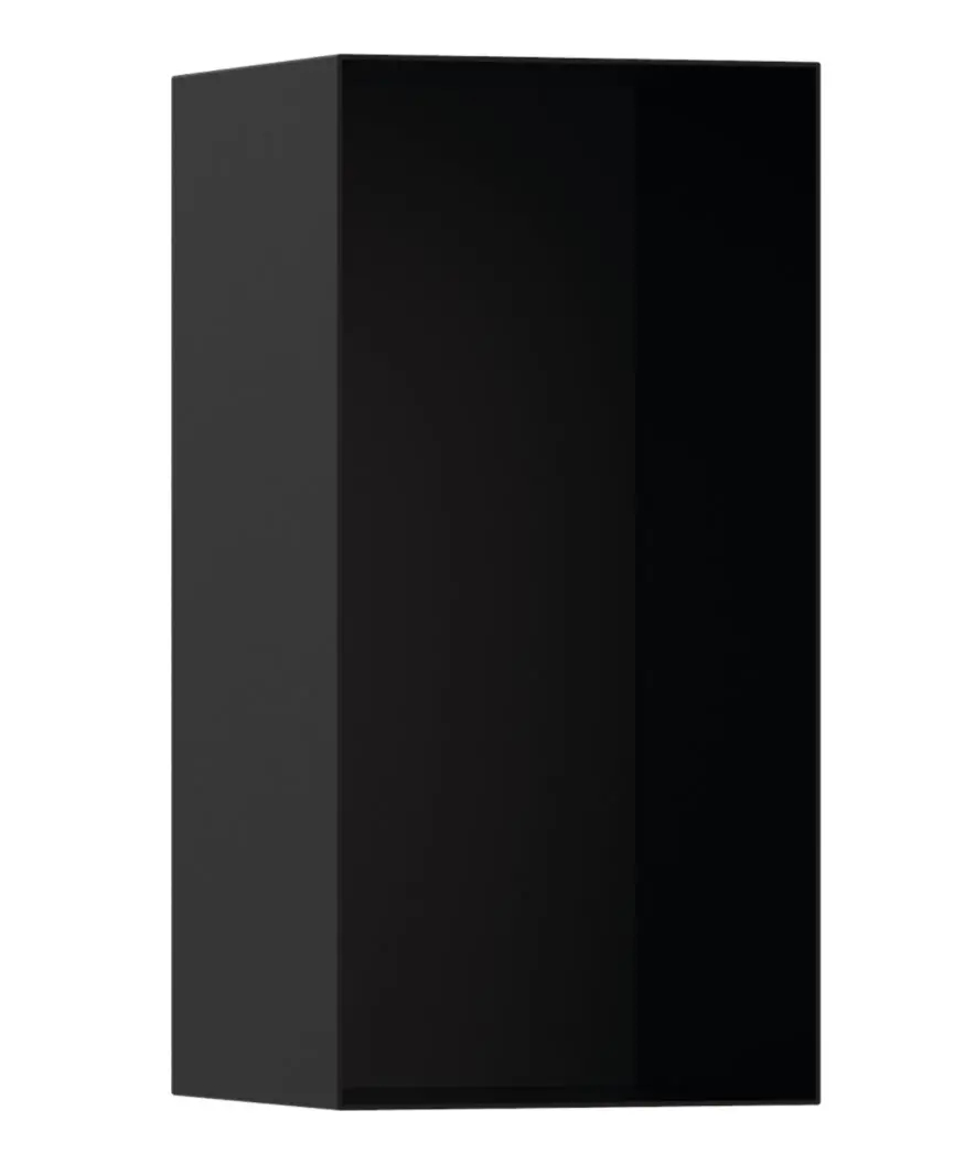 Hansgrohe XtraStoris Minimalistic - sienas niša, 30x15x14 cm, melns matēts 56076670
