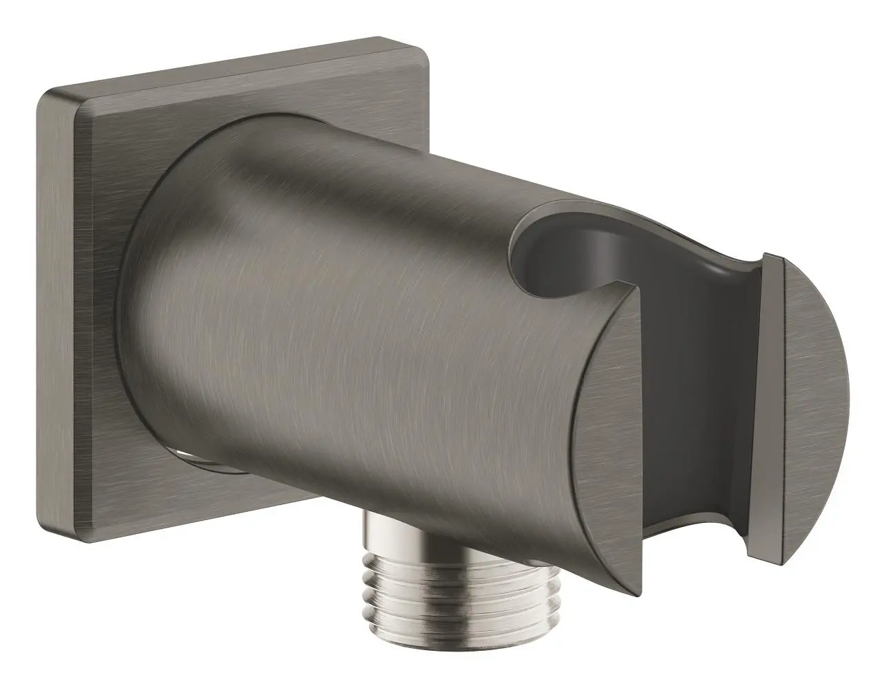Grohe Rainshower - sienas pieslēguma līkums ar turētāju, Hard Graphite birstēts 26659AL0