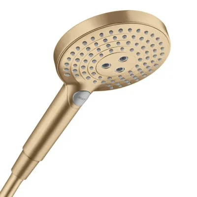 Hansgrohe Raindance Select S - dušas galva 120, 3 strūklas, EcoSmart, bronza matēta 26531140