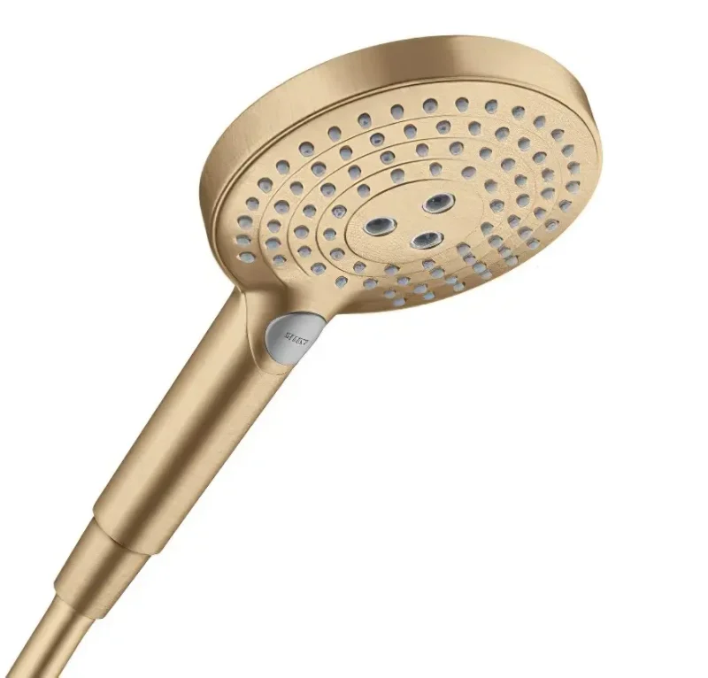 Hansgrohe Raindance Select S - dušas galva 120, 3 strūklas, EcoSmart, bronza matēta 26531140