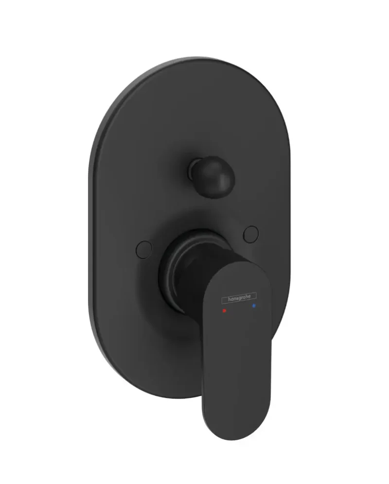 Hansgrohe Rebris S - zemapmetuma vannas maisītājs, matēti melns 72449670