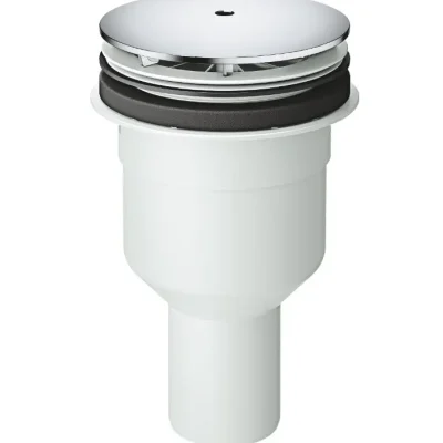 Grohe noteces komplekti - noteces komplekts dušas paliktņiem, vertikāla noteka, hroms 49533000