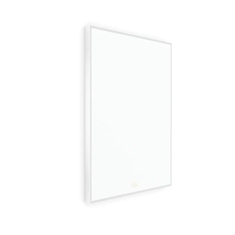 Nimco - spogulis ar LED apgaismojumu, 60x80 cm, divi skārienjutīgi sensori, matēti balts ZPB 13002VX-05