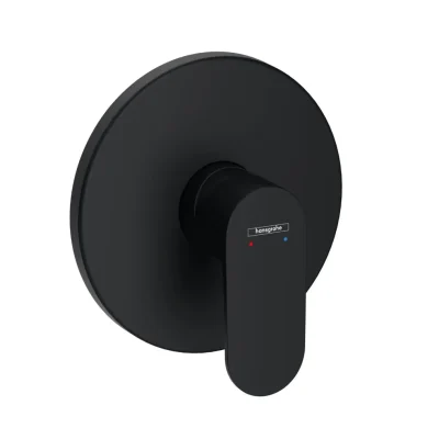 Hansgrohe Rebris S - zemapmetuma dušas maisītājs, matēti melns 72667670