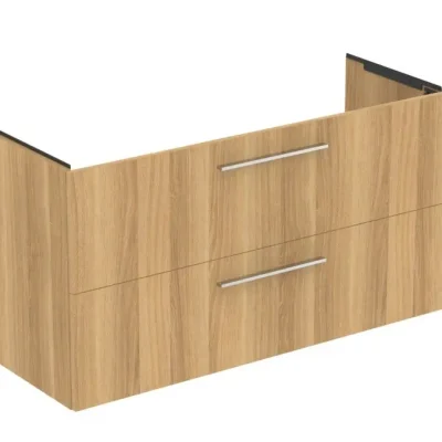 Ideal Standard i.Life A - izlietnes skapītis, 120x44x63 cm, 2 atvilktnes, dabīgs ozols T5258NX
