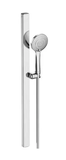 Duravit dušas - rokas dušas, stieņa un šļūtenes komplekts, 3 strūklas veidi, hroms UV0682005010