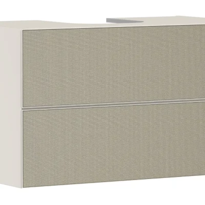 Hansgrohe Xevolos E - izlietnes apakšskapītis 98x56x55 cm, 2 atvilktnes, matēti bēšs/bronza 54191390