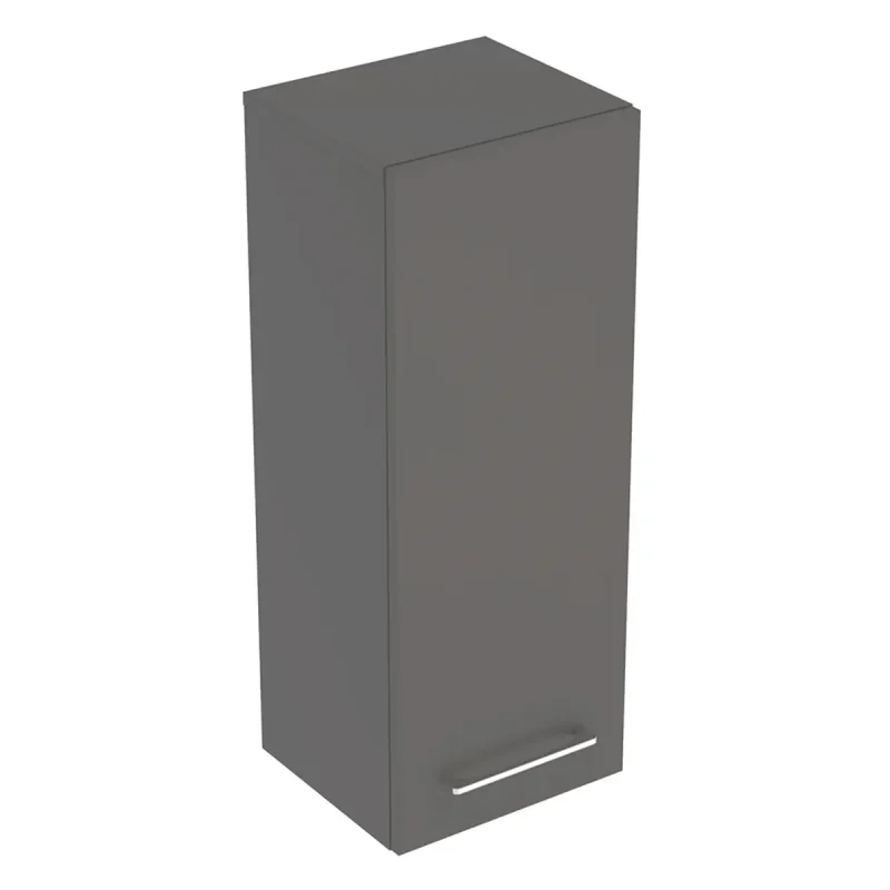 Geberit Selnova Square - sānu augšējais skapis 65x33x30 cm, 1 durvis, Lava matēts 501.277.00.1
