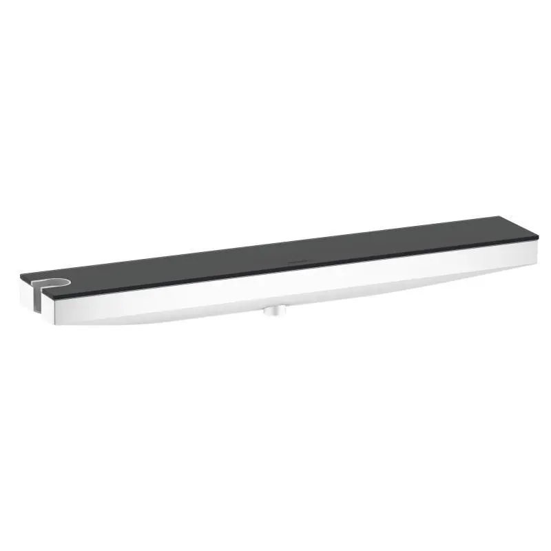 Hansgrohe Rainfinity - dušas turētājs Porter 500 ar plauktu L, baltmatēts 26843700