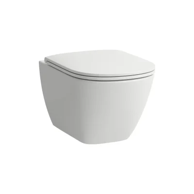 Laufen Lua - pie sienas WC, Rimless, LCC, balts H8200804000001