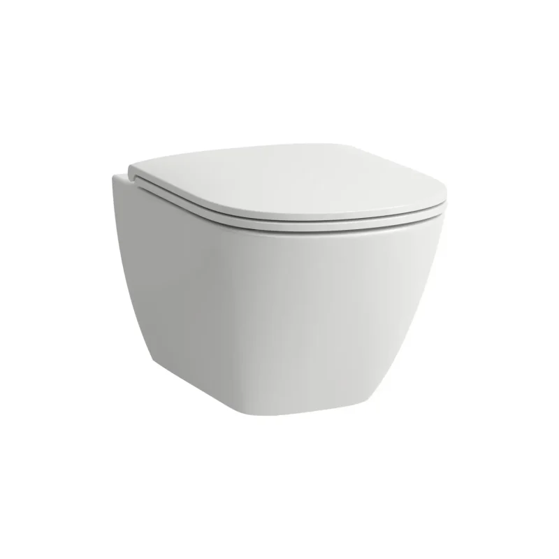 Laufen Lua - pie sienas WC, Rimless, LCC, balts H8200804000001
