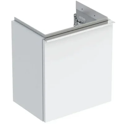 Geberit iCon - izlietnes skapītis 37x42x28 cm, ar 1 durvīm, eņģes labajā pusē, balts spīdīgs 502.300.01.2