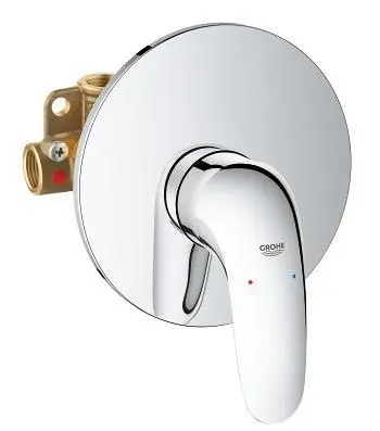 Grohe Eurostyle - zemapmetuma dušas maisītājs ar elementu, hroms 23725003