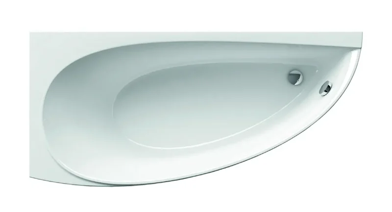 Ravak Avocado - asimetriska vanna 160 L, 160x75 cm, kreisā, balta CQ01000000