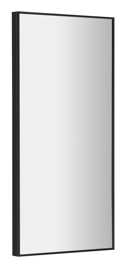 Sapho spogulis - spogulis Arowana rāmī, 35x90 cm, matēti melns AWB3590