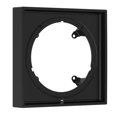 Axor ShowerSelect ID - pagarinājums 17x17 cm, matēti melns 13645670
