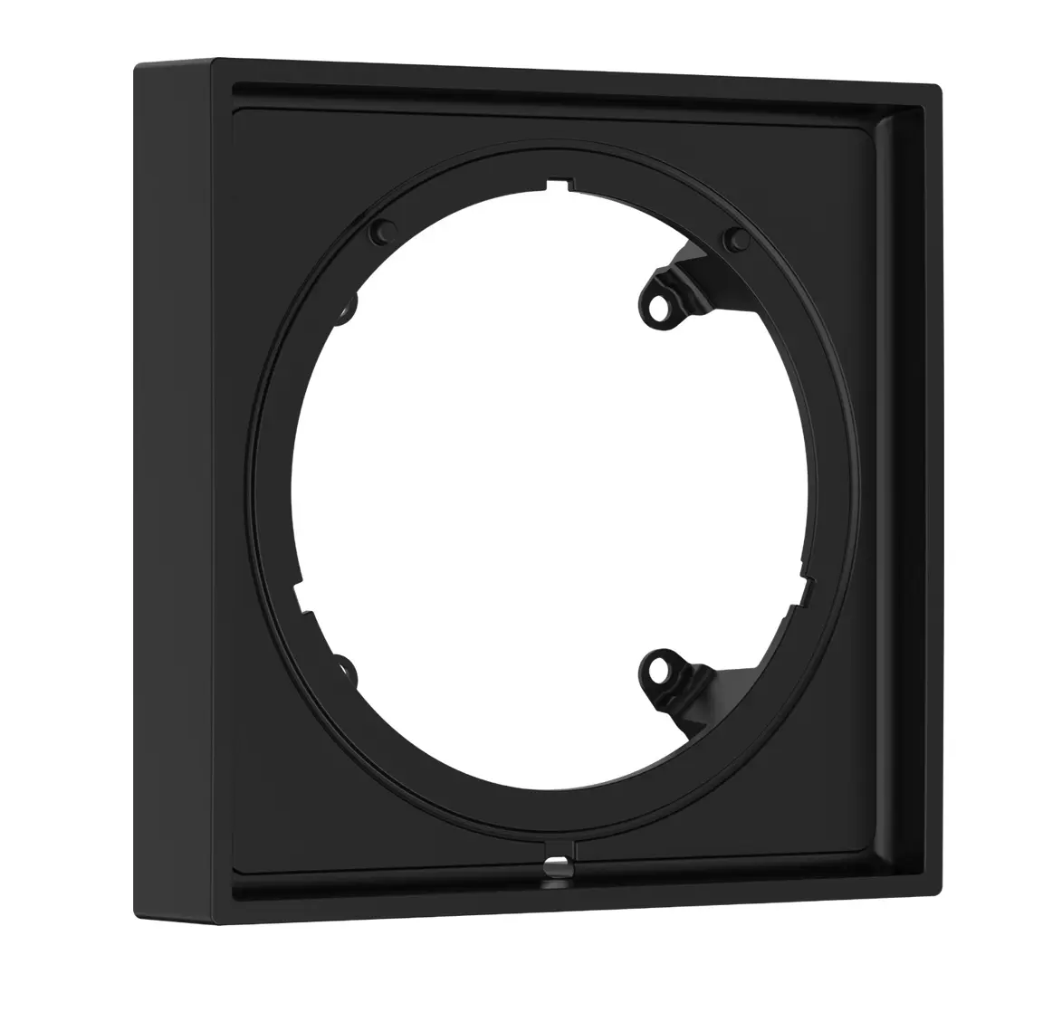 Axor ShowerSelect ID - pagarinājums 17x17 cm, matēti melns 13645670
