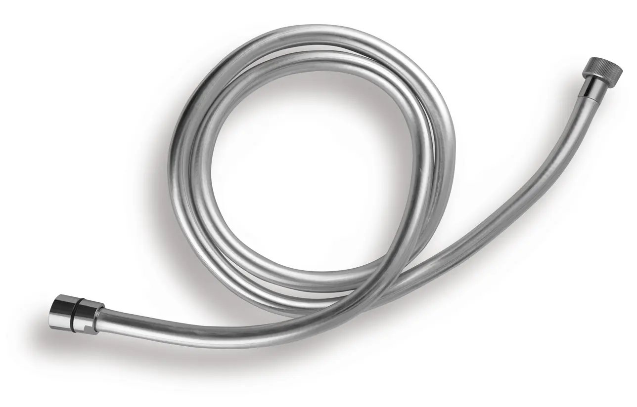 Novaservis dušas šļūtenes - dušas šļūtene, plastmasa, 120 cm, sudraba SILVER/120,0