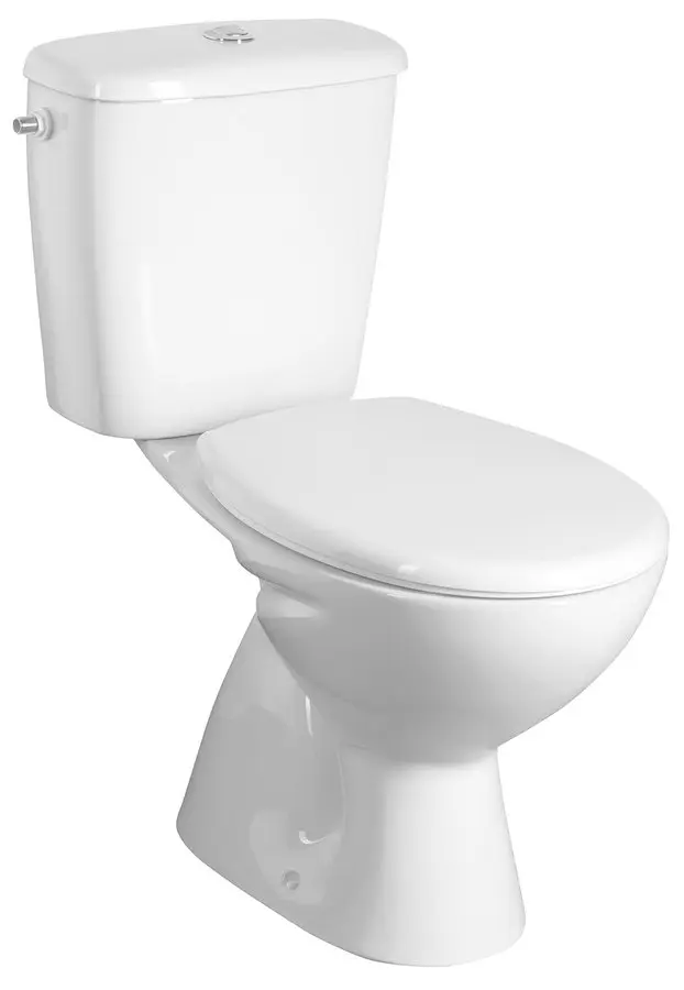 Aqualine Miguel - WC kombi, apakšējais izvads, balts LC2258