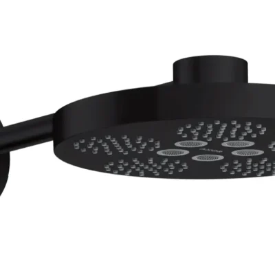 Axor One - dušas galva 280, dušas sviras 38 cm, 2 strūklas, matēti melns 48492670