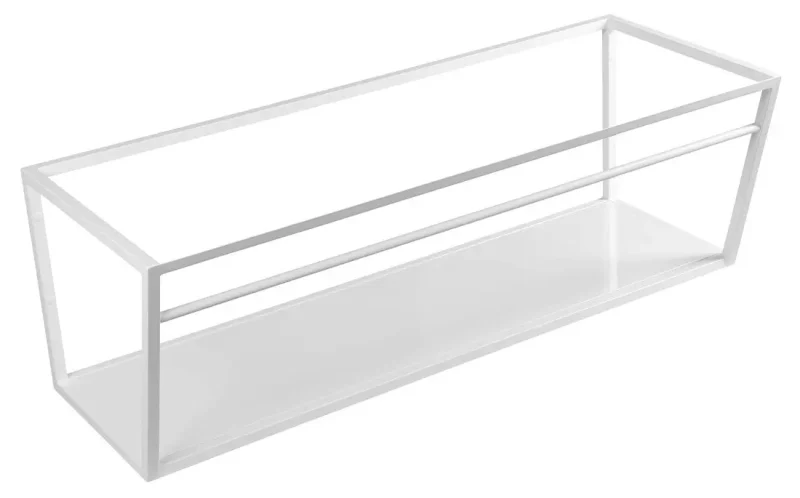Sapho Ska - konstrukcija ar darba virsmu zem izlietnes, 120 cm, balti matēta SKA114